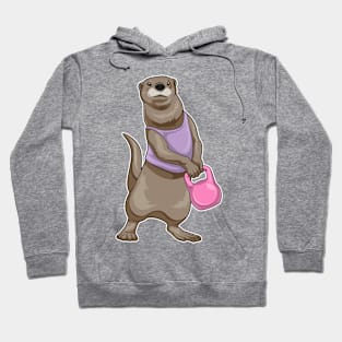 Otter Fitness Dumbbell Hoodie